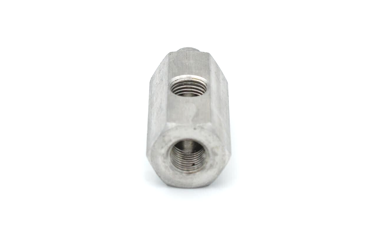 M10x1.0 oil pressure adapter sensor 1x 1/8" NPT stainless steel for AUDI SEAT VW BMW etc.