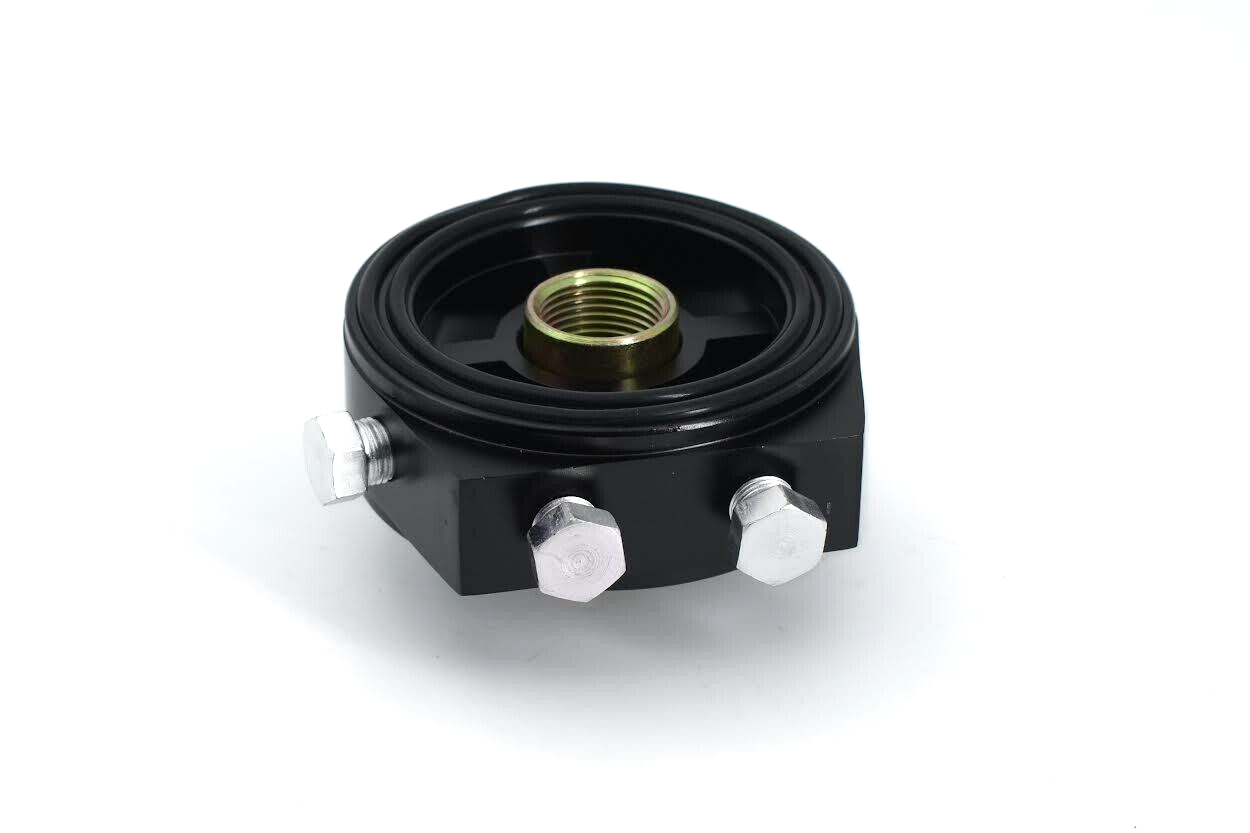 Ölfilter Ölkühler Sandwich Adapter Platte 1/8 NPT - M22x1.5 Öltemperatur Sensor