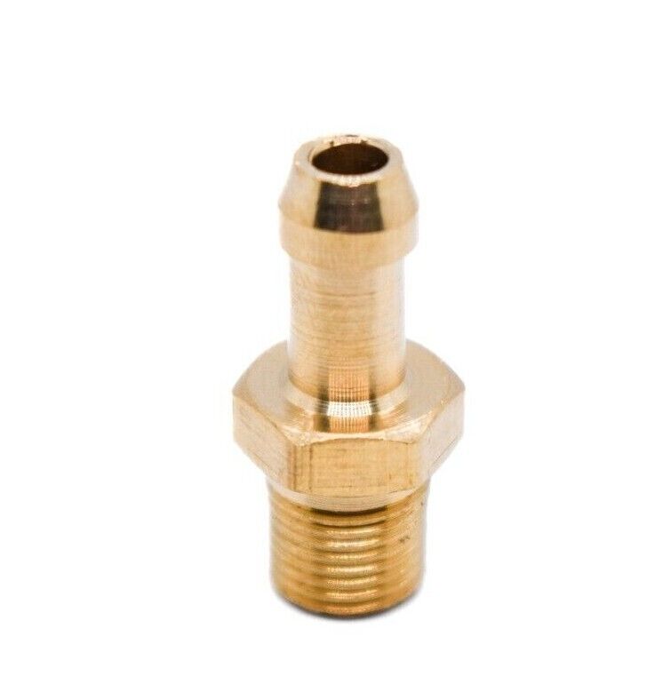 8mm connection nipple 1/8" NPT - brass boost pressure Garrett T2 T25 T28 T3 T4