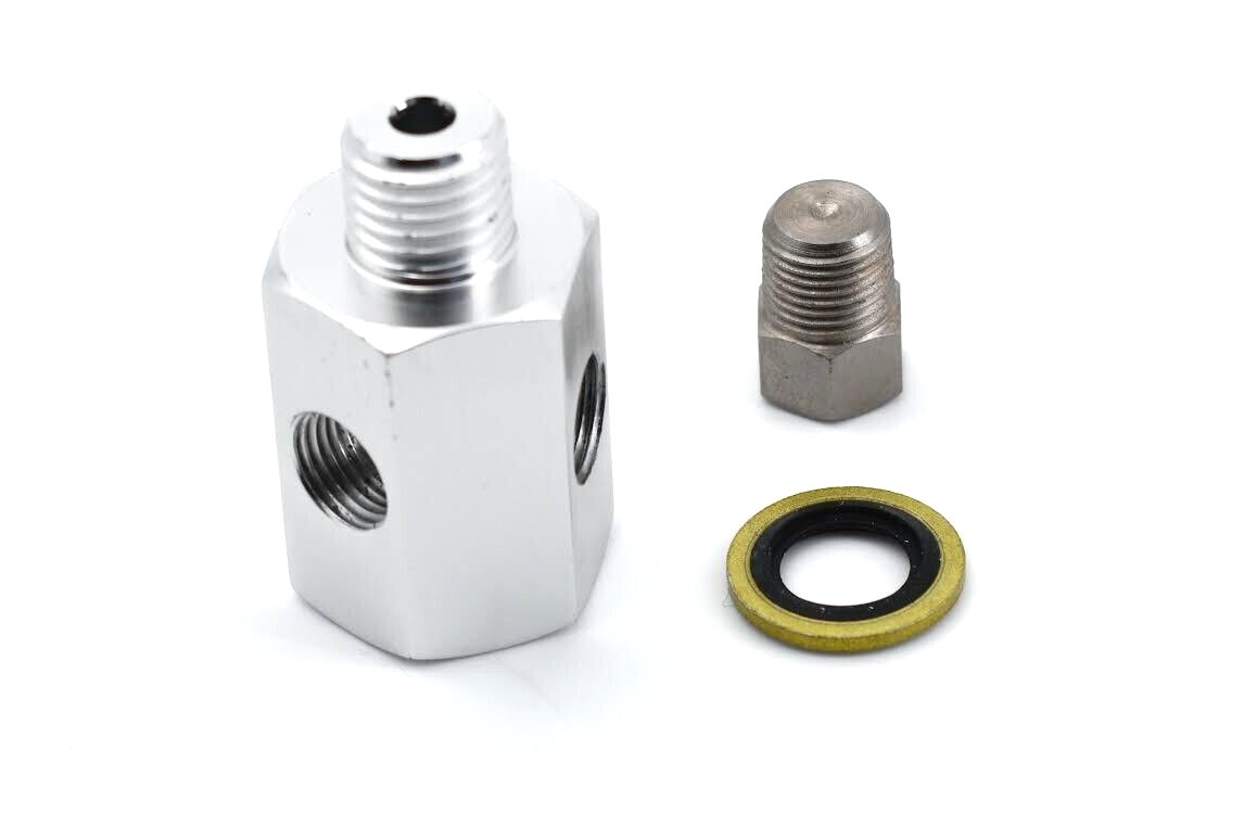 M12x1.5 adapter for BMW E30 E36 - oil pressure sensor oil pressure switch 1/8" NPT
