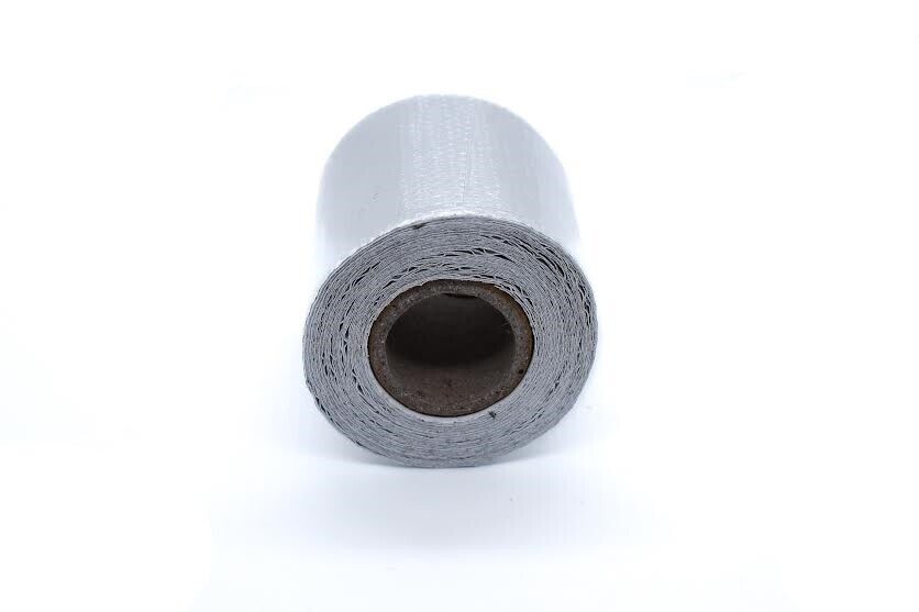 5m x 50mm silver heat protection insulation tape self-adhesive adhesive tape reflective