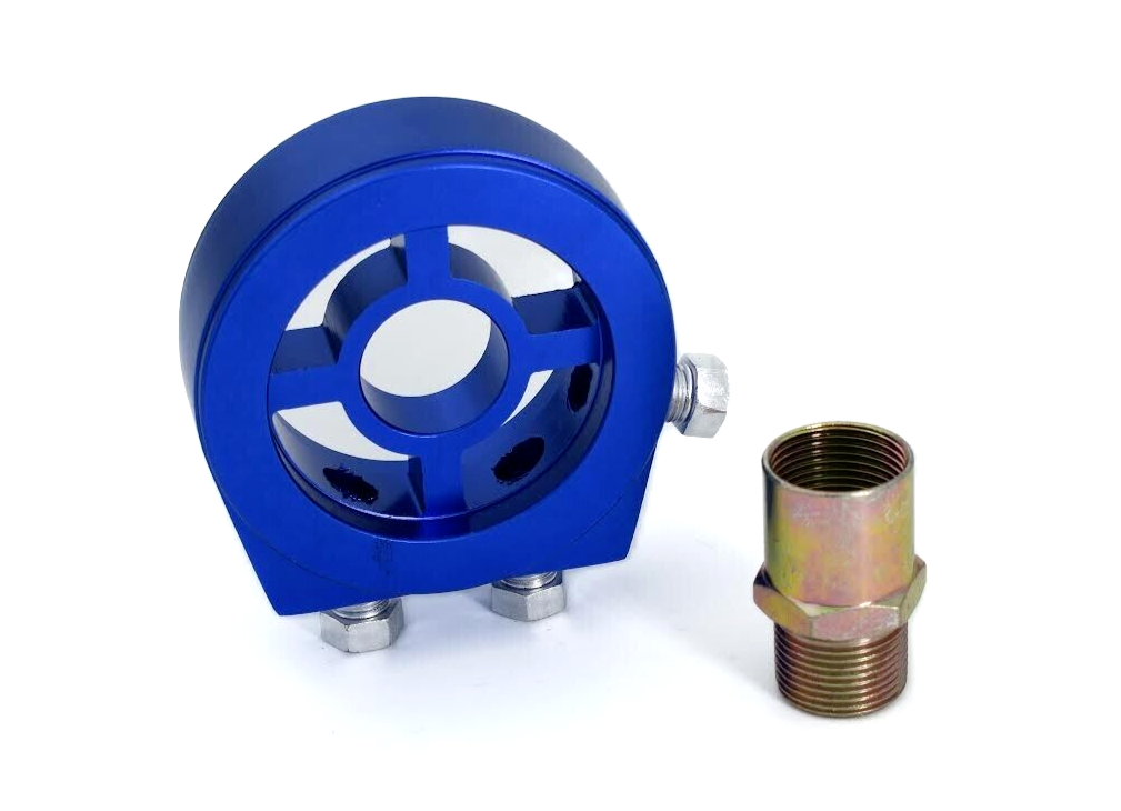 Ölfilter Ölkühler Sandwich Adapter Platte 1/8 NPT - M18x1.5 Öltemperatur Sensor