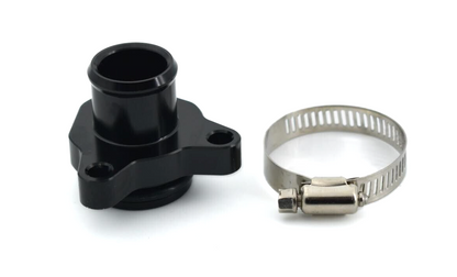 Alu Kühlwasserflansch Adapter BMW N52 N53 N54 N55 3.0L E82 E88 E90 - 11537541992