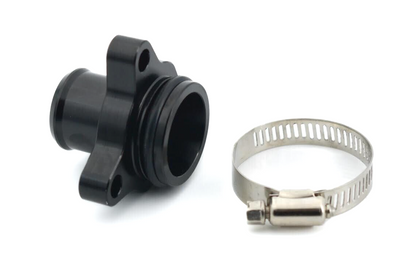 Alu Kühlwasserflansch Adapter BMW N52 N53 N54 N55 3.0L E82 E88 E90 - 11537541992